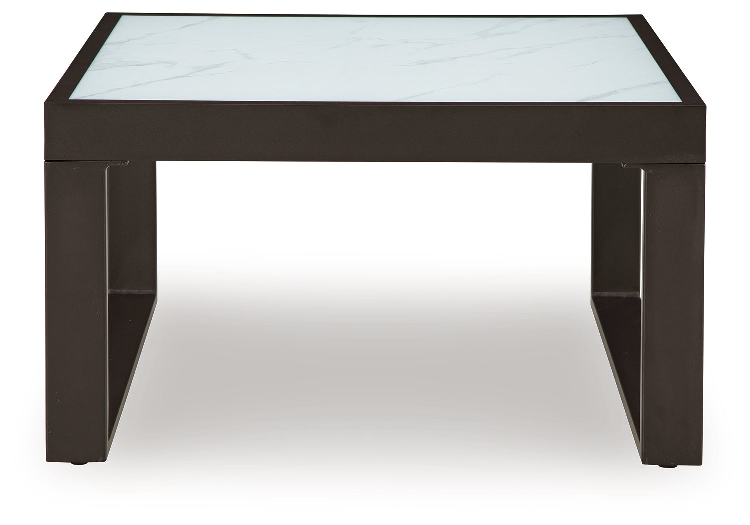 Beachloft Black 8-Piece Sectional with Ottoman and Coffee Table