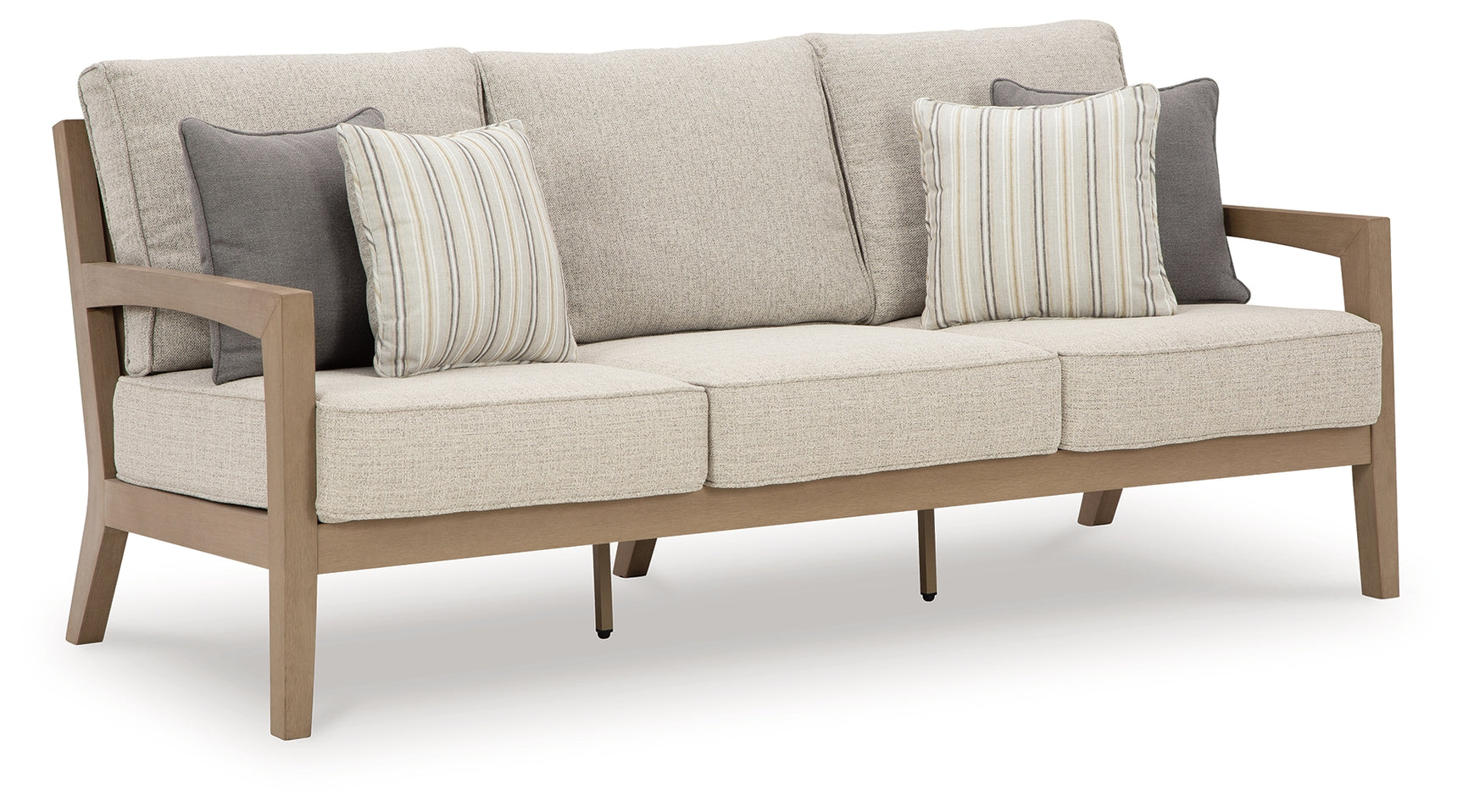 Hallow Driftwood Creek Outdoor Sofa and Loveseat with Coffee Table