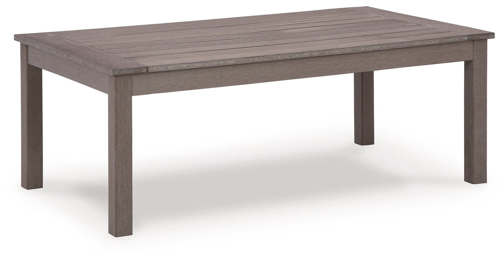 Hillside Gray/Brown Barn Outdoor Loveseat and 2 Chairs with Coffee Table
