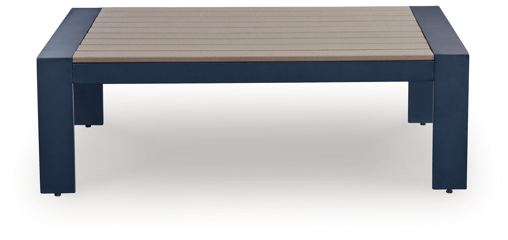 East Beach Navy Blue/Driftwood Outdoor Coffee Table