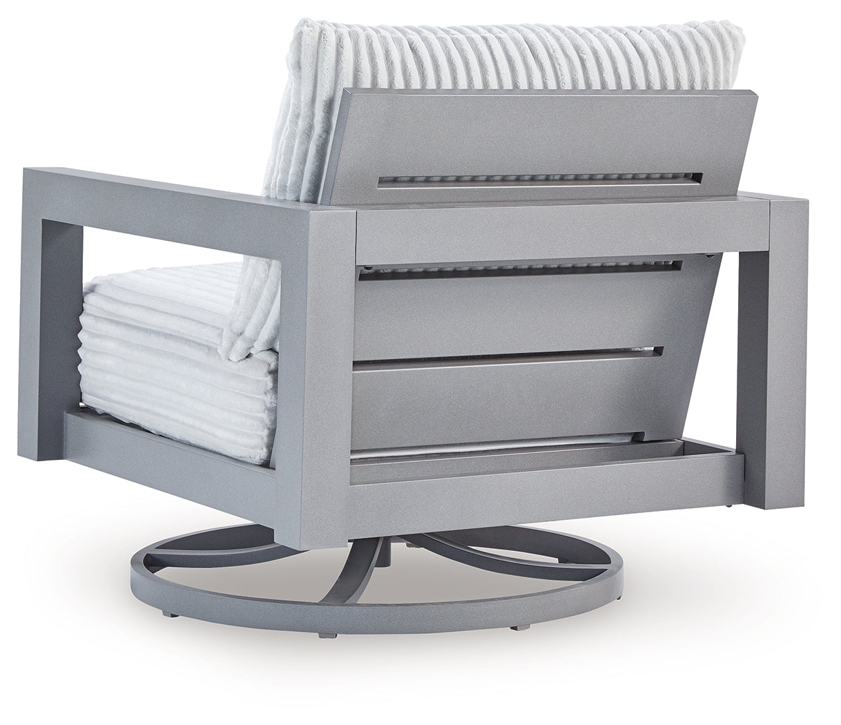 Hurley Gray Park Outdoor Loveseat with 2 Lounge Chairs