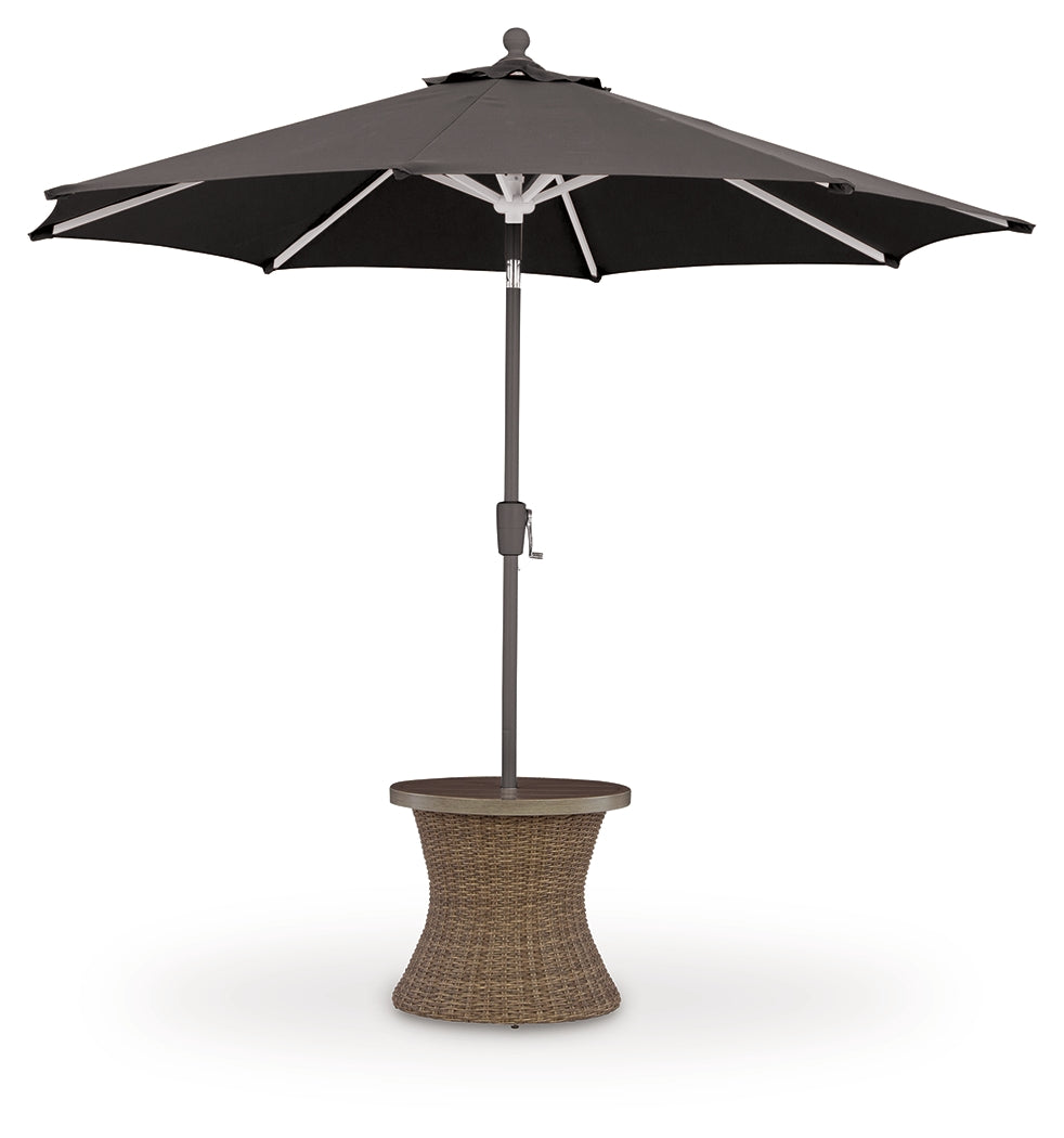 Laguna Heights Beige Outdoor End Table