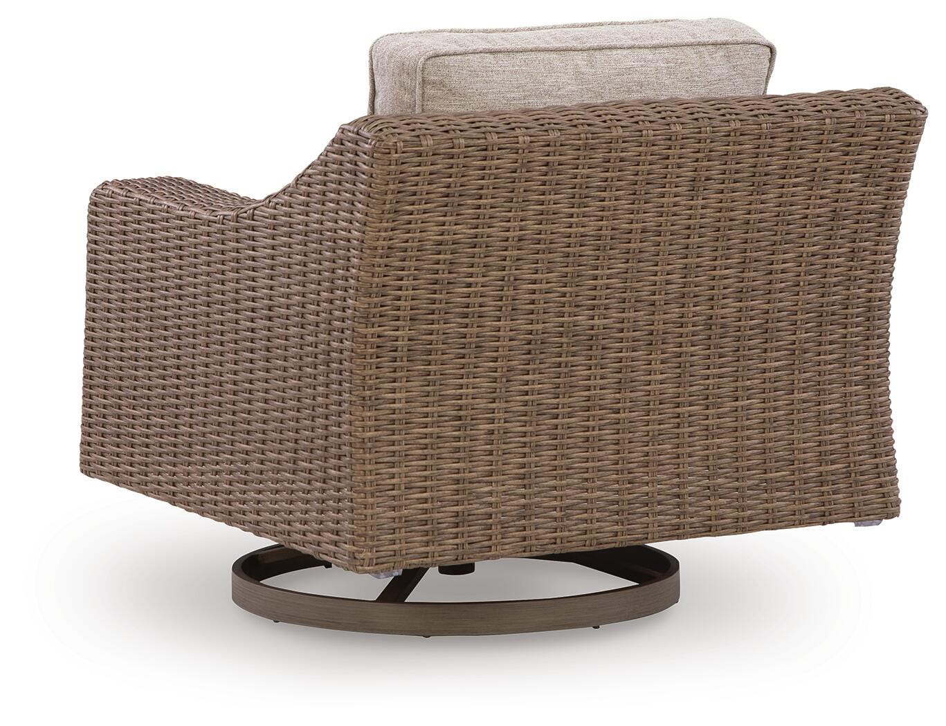 Laguna Beige Heights Outdoor Sofa and 2 Chairs with Coffee Table