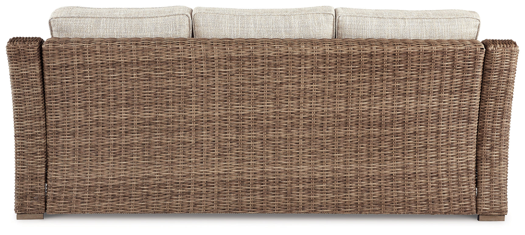 Beachcroft Beige Outdoor Sofa, Loveseat and Chair
