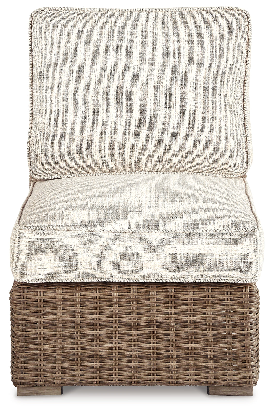 Beachcroft Beige 2-Piece Outdoor Sectional with Chair