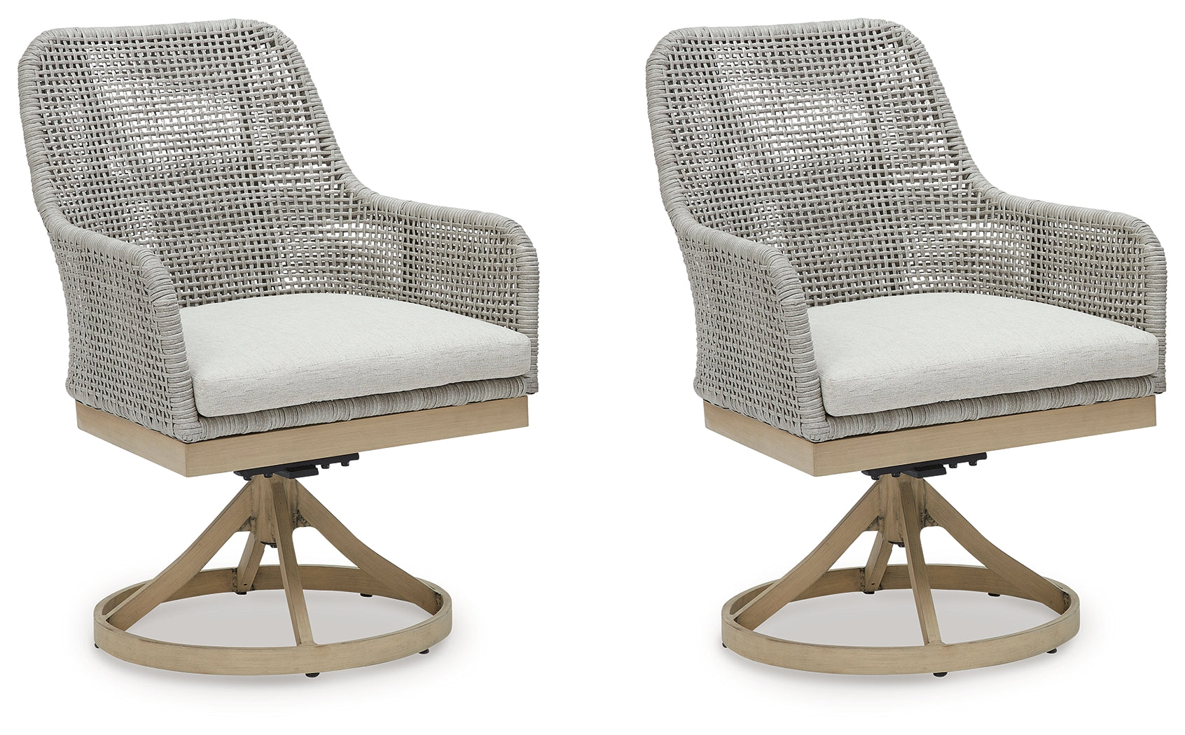 Seton Gray Creek 2 Outdoor Chairs with End Table