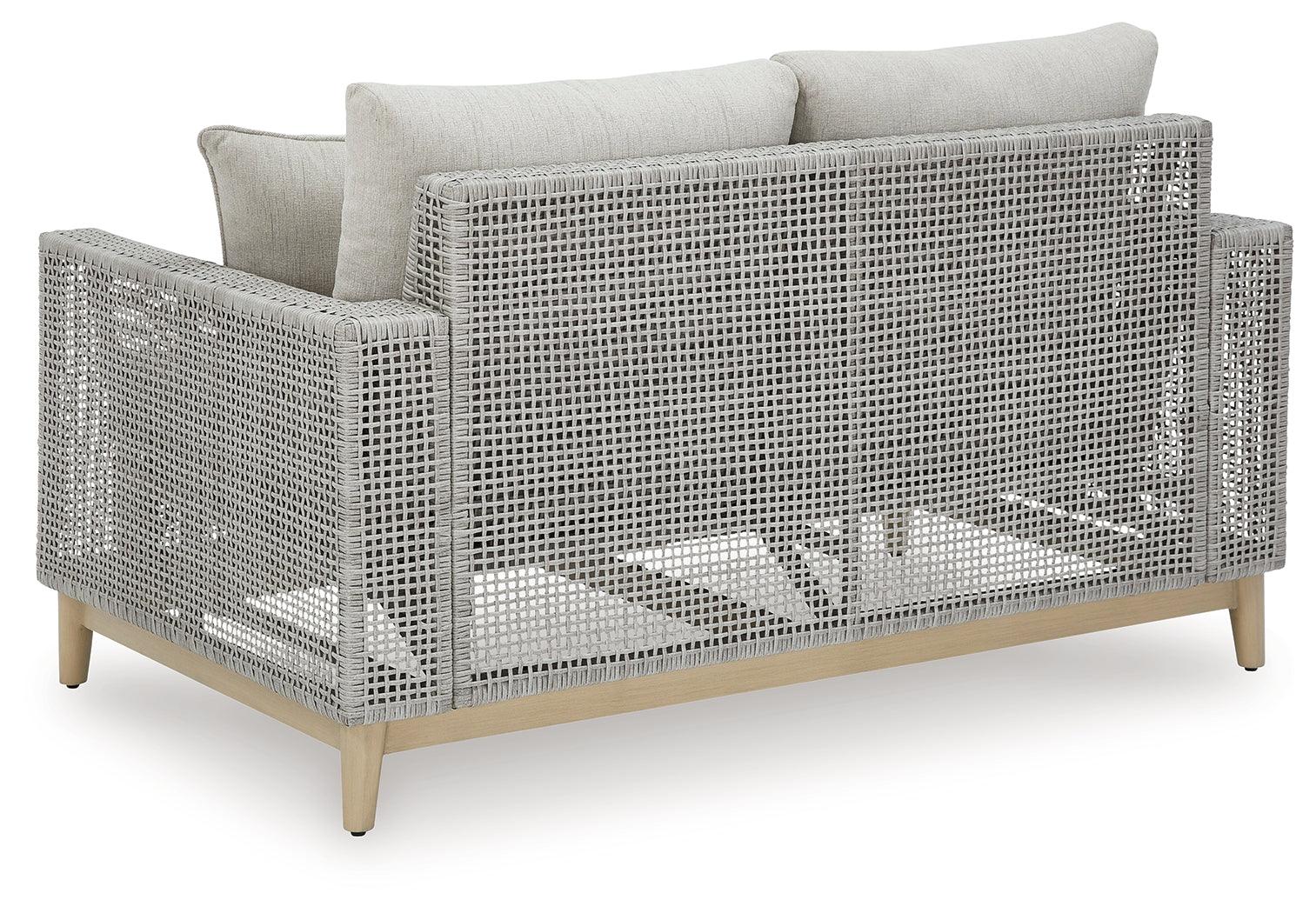 Seton Gray Creek Outdoor Sofa and Loveseat