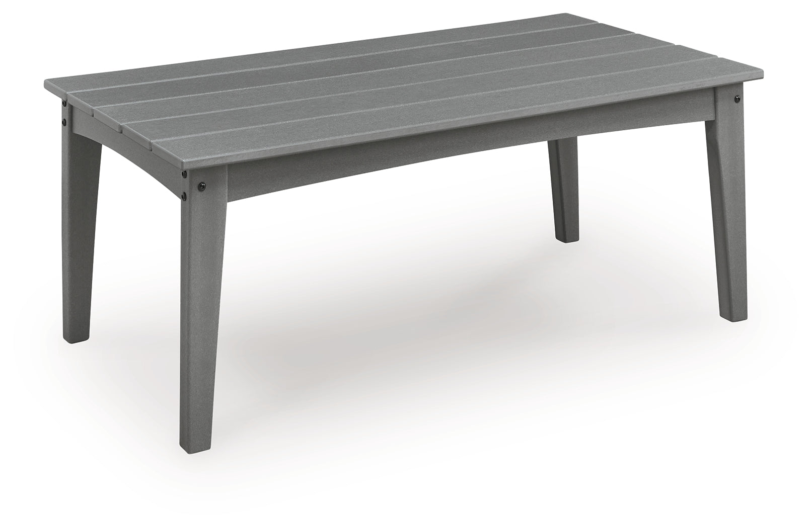 Cove Beach Gray Outdoor Coffee Table