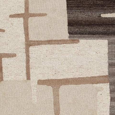 Kencher Beige Brown Large Rug
