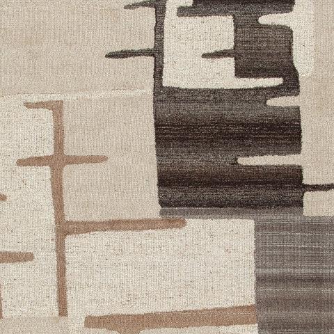 Kencher Beige Brown Medium Rug