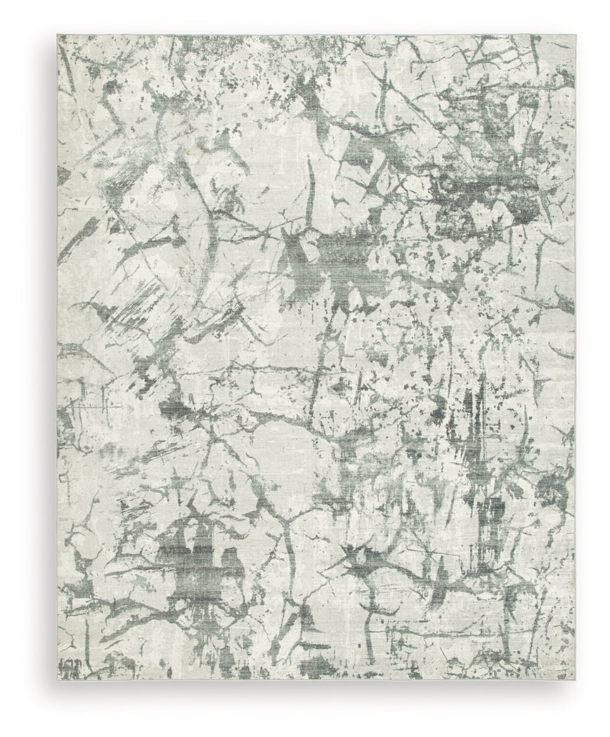 Tobinbury Gray Washable 8' x 10' Area Rug