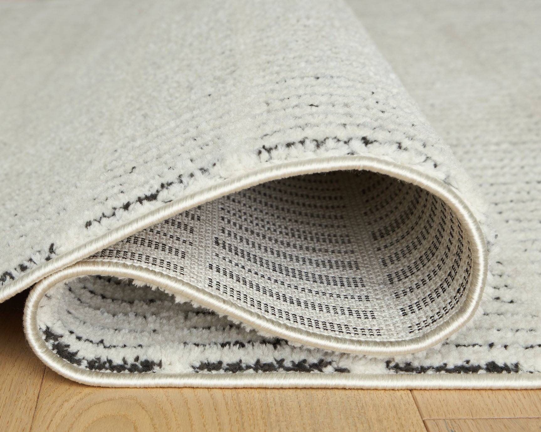 Turinwith Ivory/Black 7'10" x 9'10" Area Rug