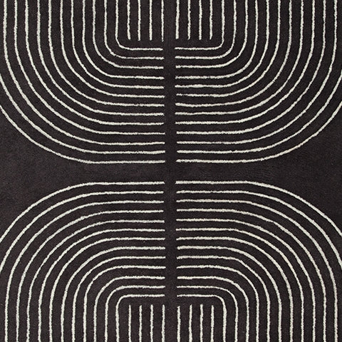 Eldonmore Black/Ivory 7'8" x 10' Area Rug