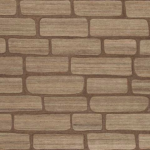 Orest Brown Large Rug finish detail
