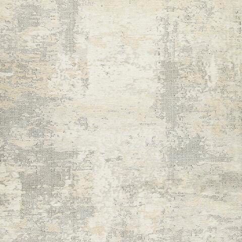 Raif Gray/White/Cream Extra Large Rug finish detail