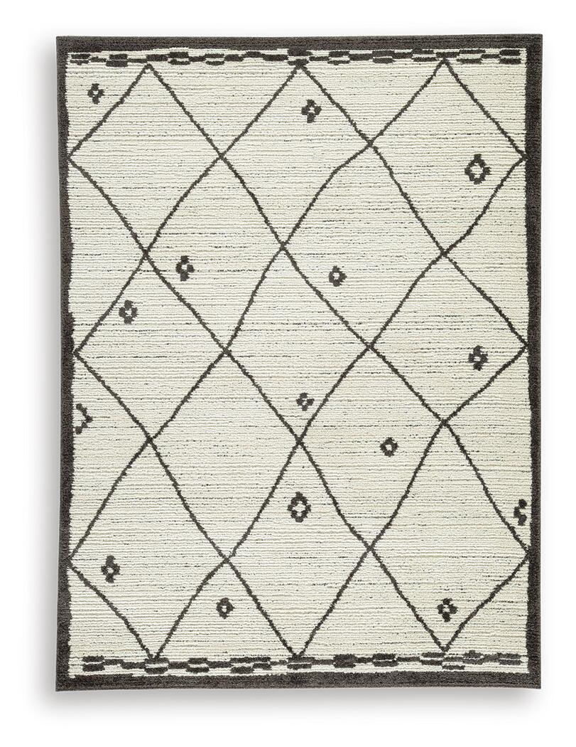 Fenriston Cream/Black Medium Rug view 2