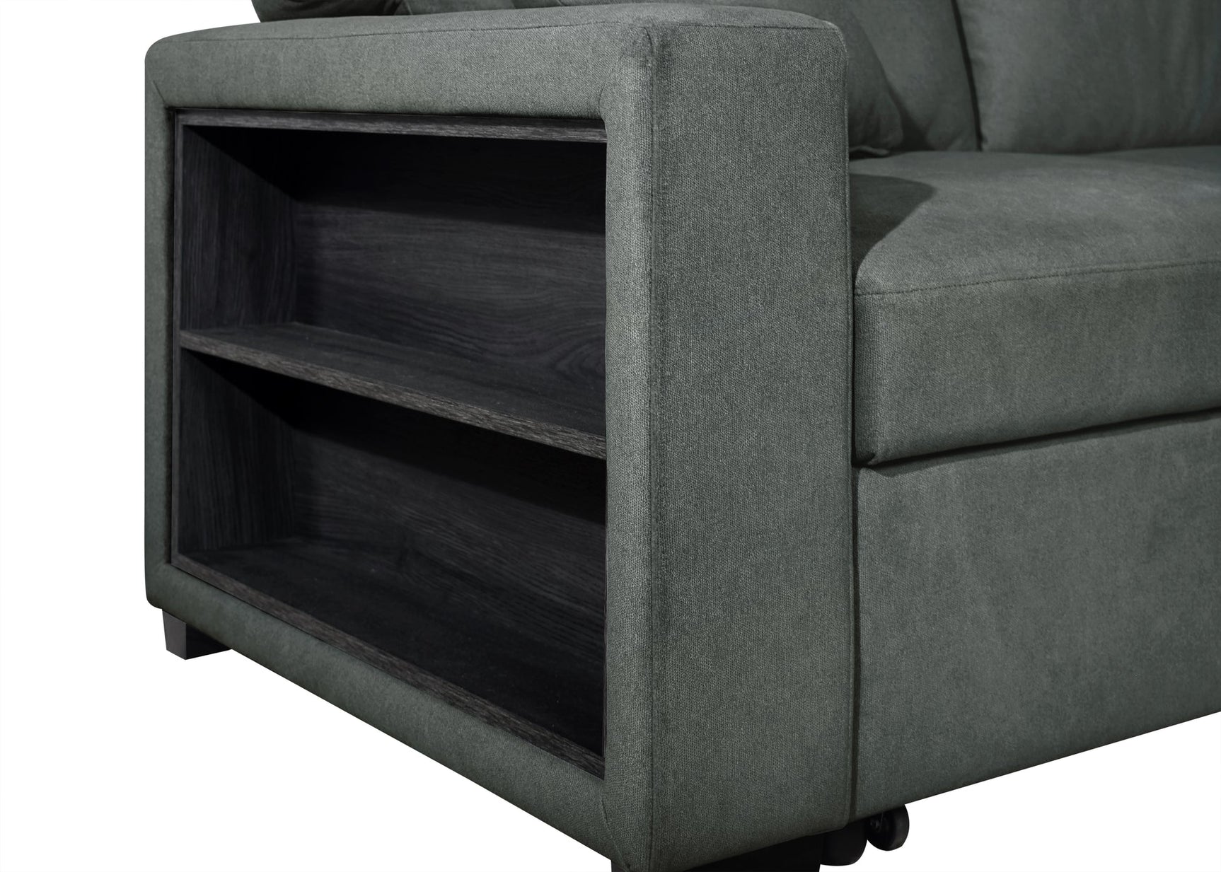 Bexley Gray Living Room Set w Pull-Out Bed