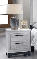 Kevin Light Gray Nightstand