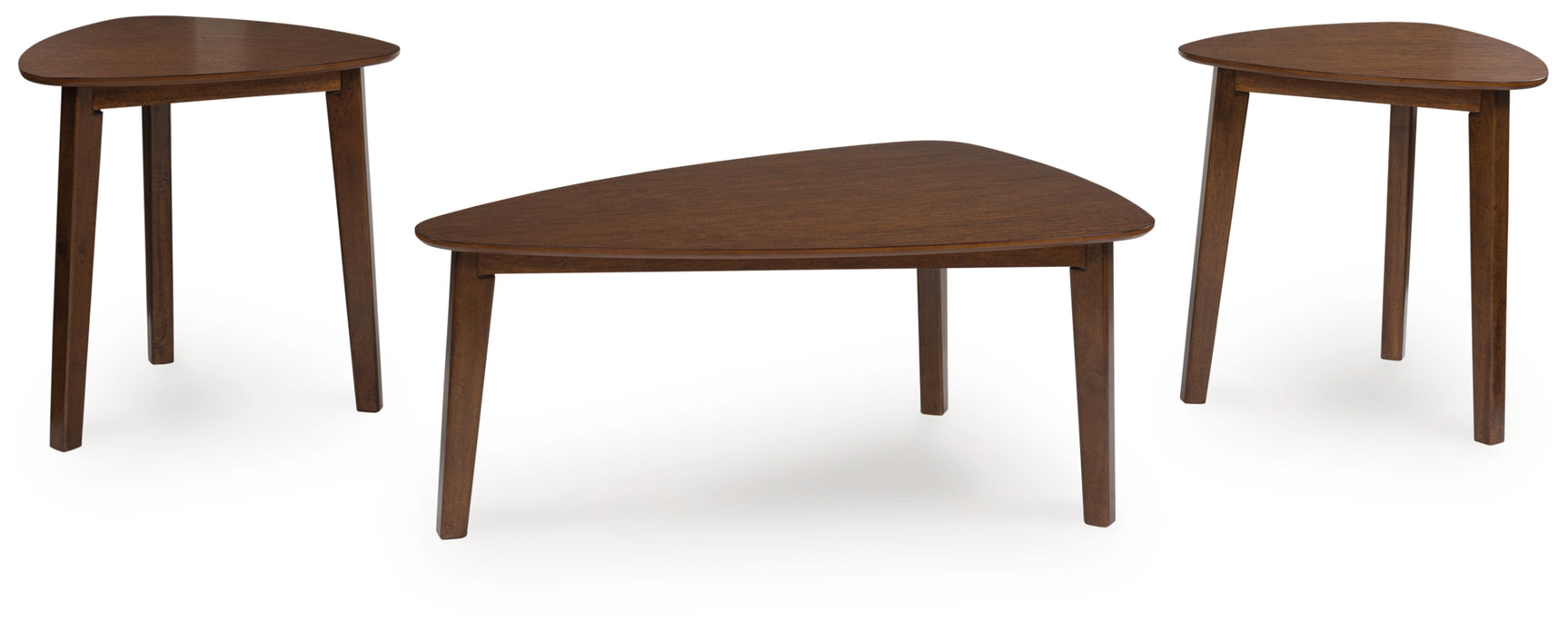 Lyncott Brown Table (Set of 3)
