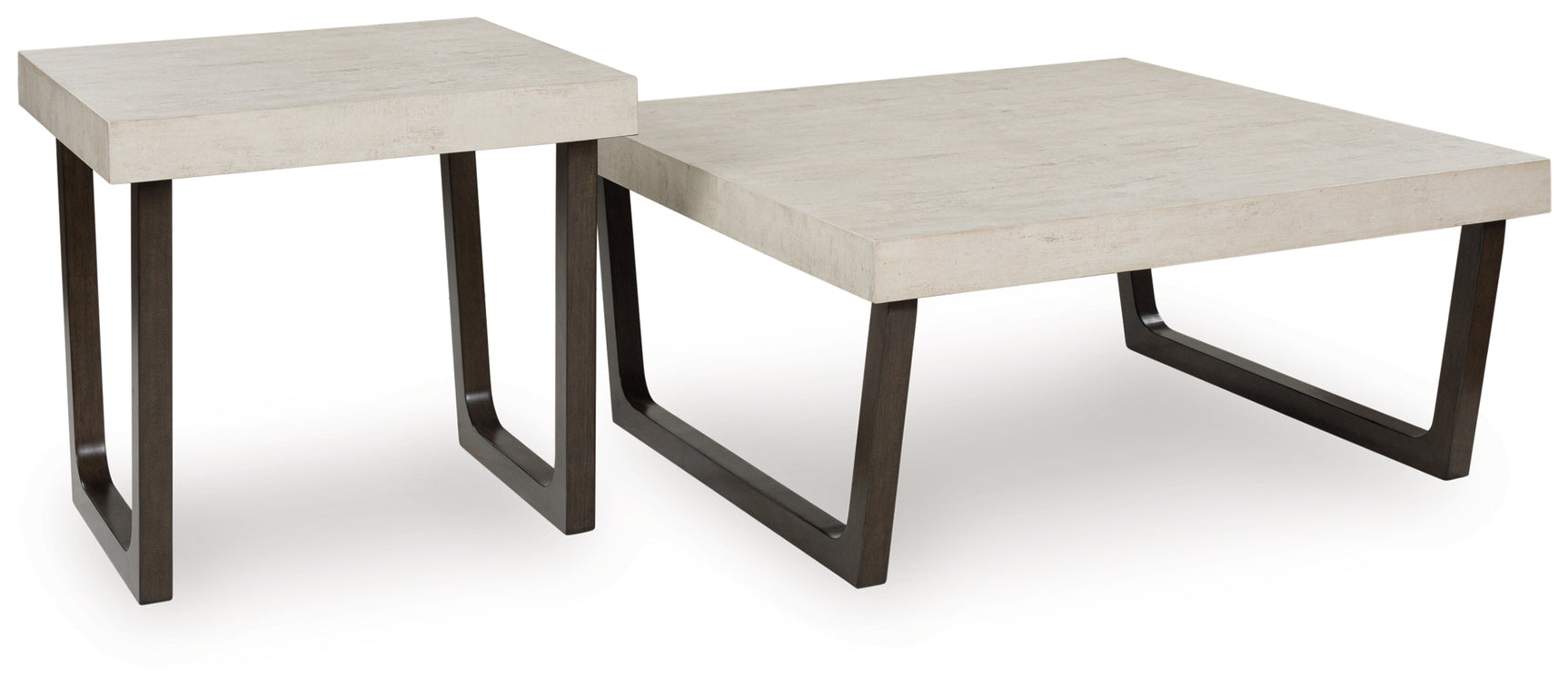 Westenfort Espresso/Gray Table (Set of 2)