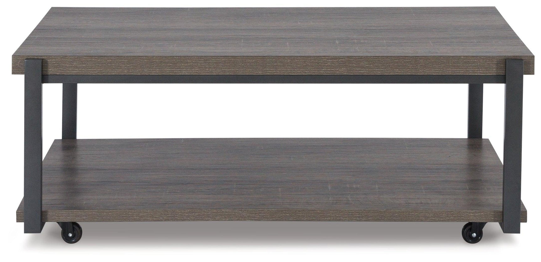 Wilmaden Gray/black Table (Set Of 3) - Ella Furniture