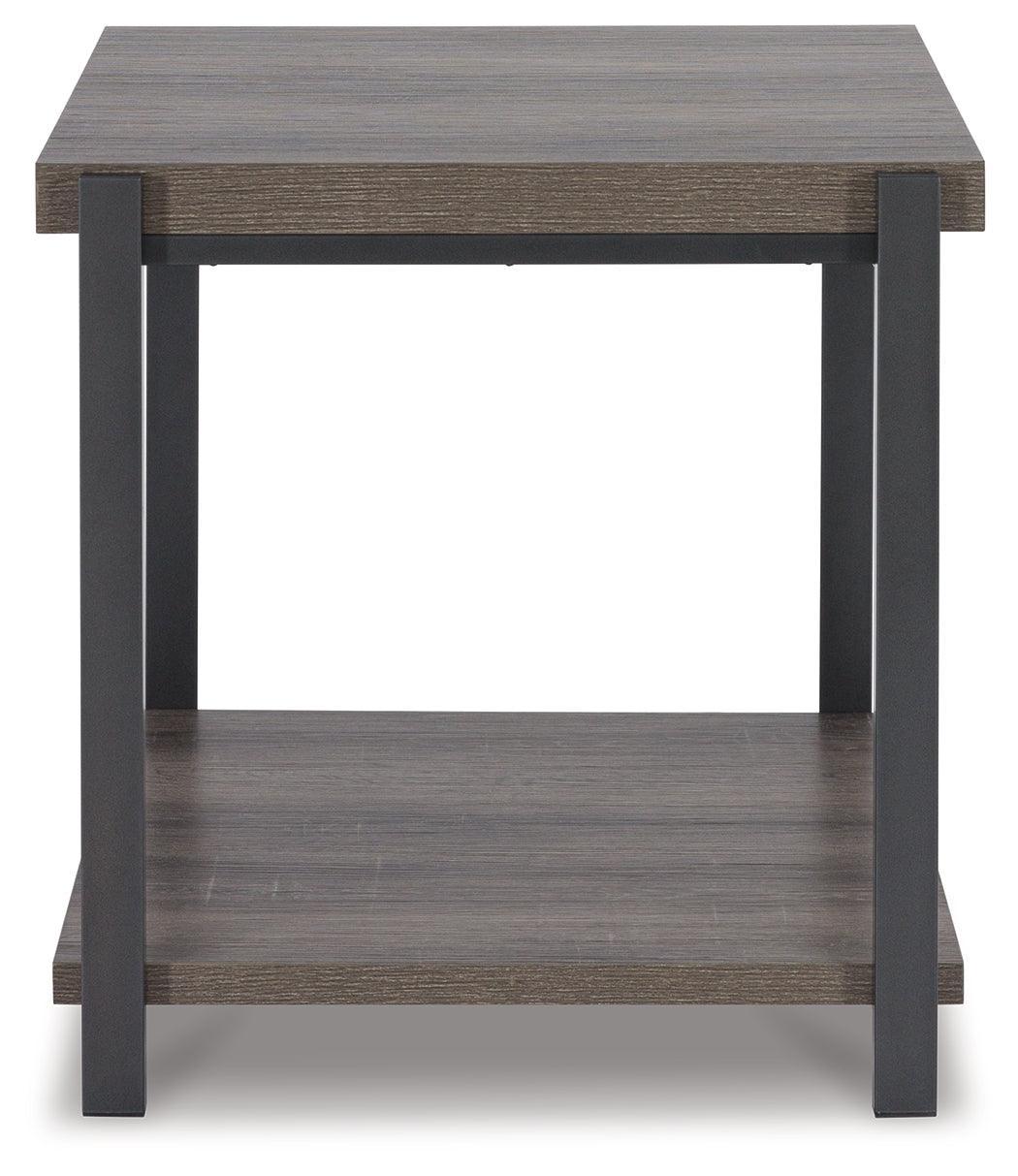 Wilmaden Gray/black Table (Set Of 3) - Ella Furniture