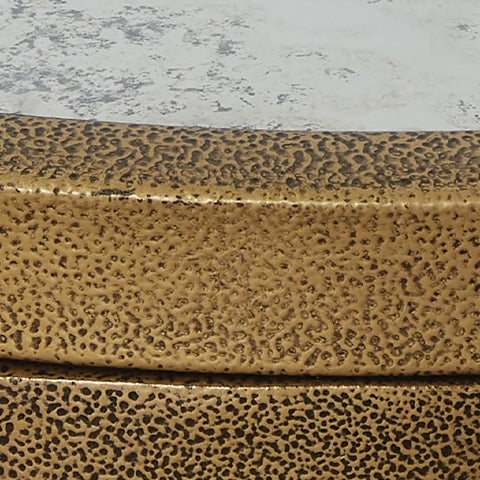 Korajane Antique Gold End Table