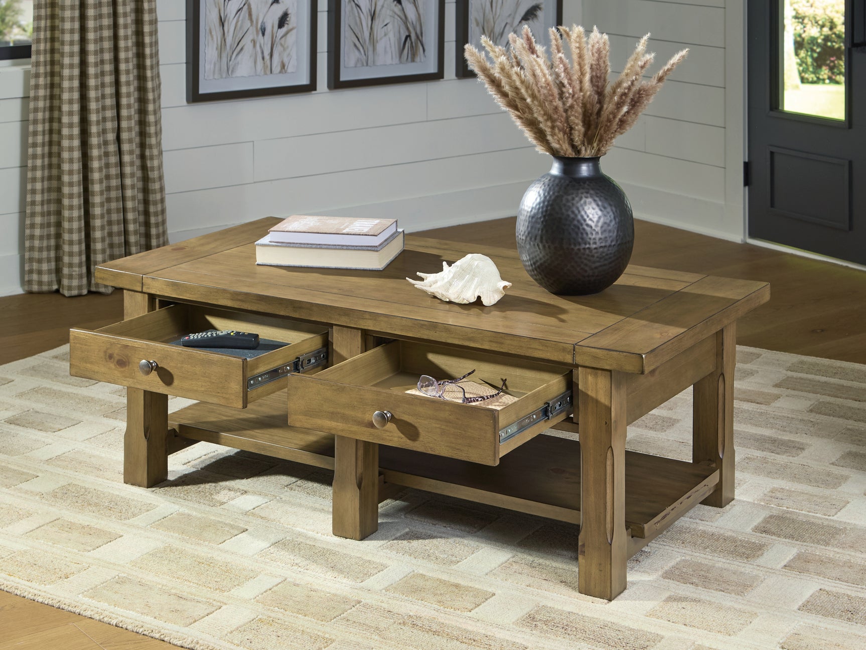 Vandenmore Medium Brown Coffee Table