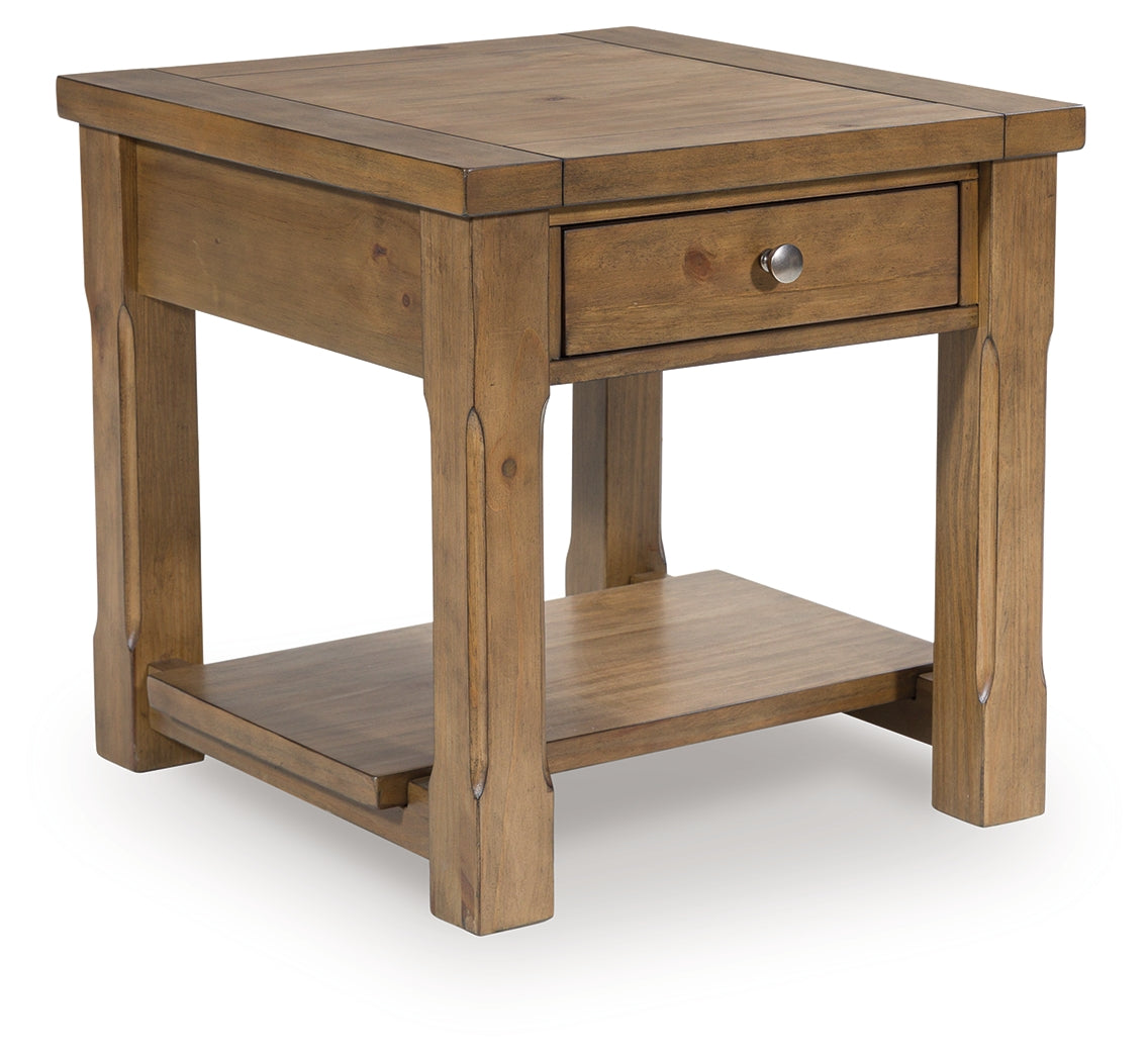Vandenmore Medium Brown End Table