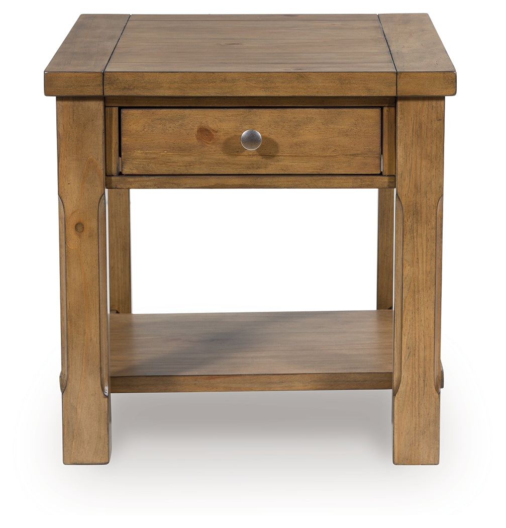 Vandenmore Medium Brown End Table