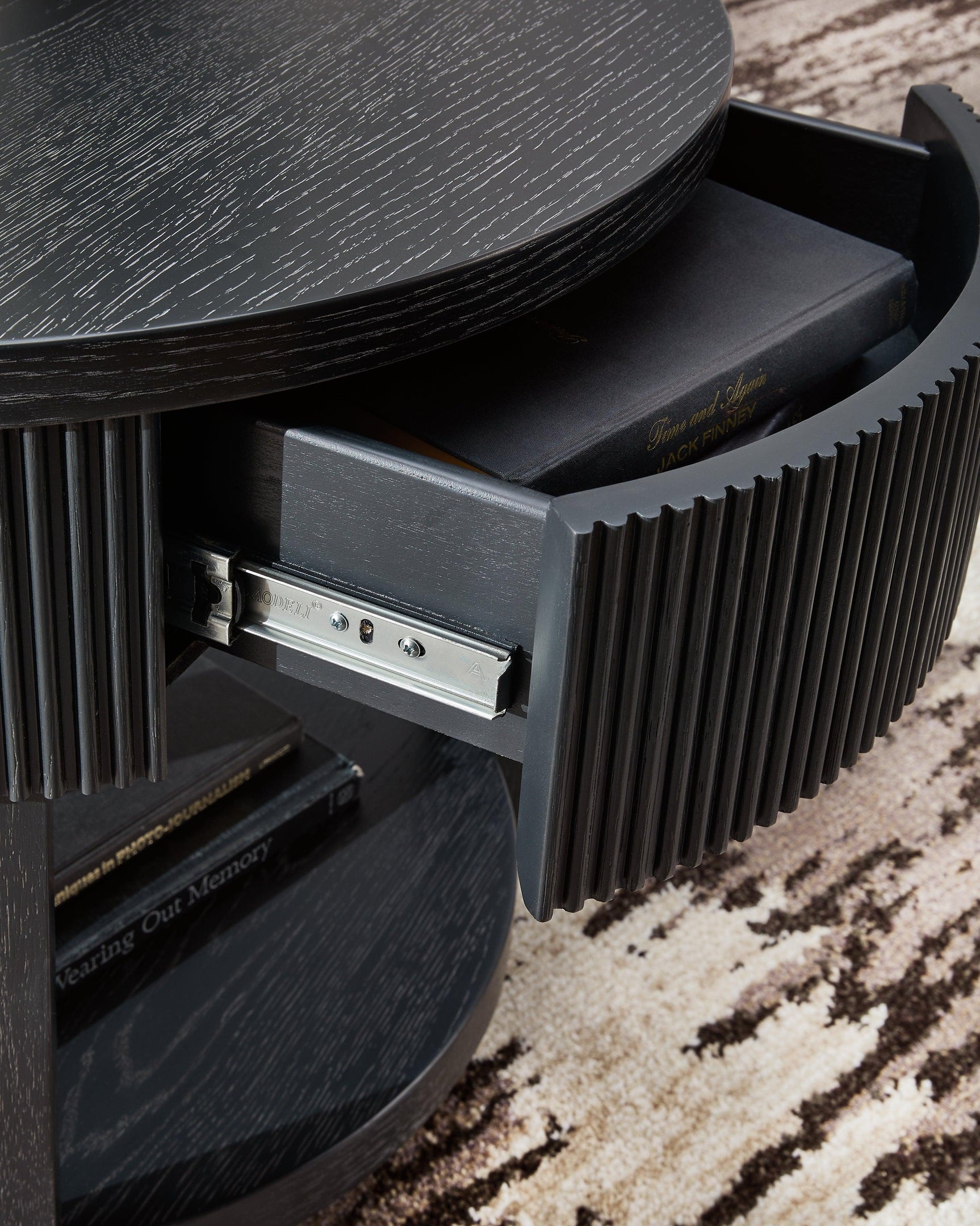 Marstream Black End Table