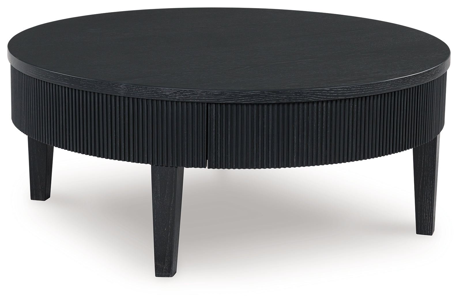 Marstream Black Coffee Table with 1 End Table