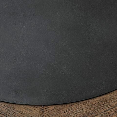 Dontayne Warm Brown End Table finish detail