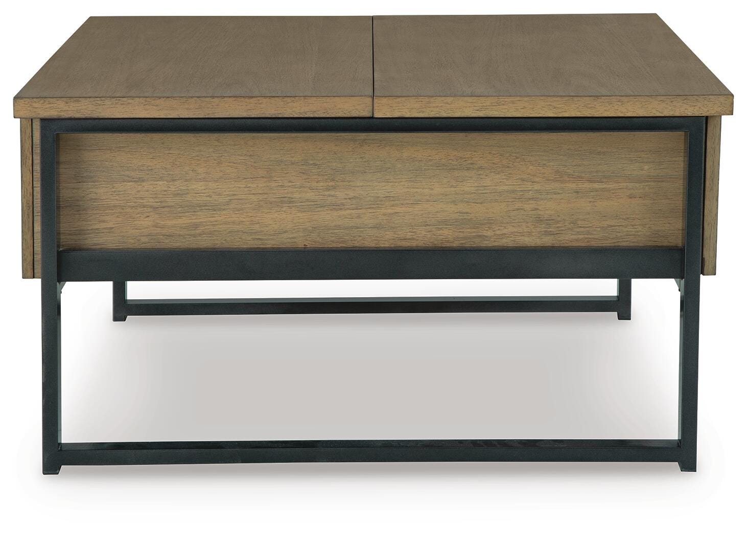 Montia Light Brown Lift-Top Coffee Table view 4