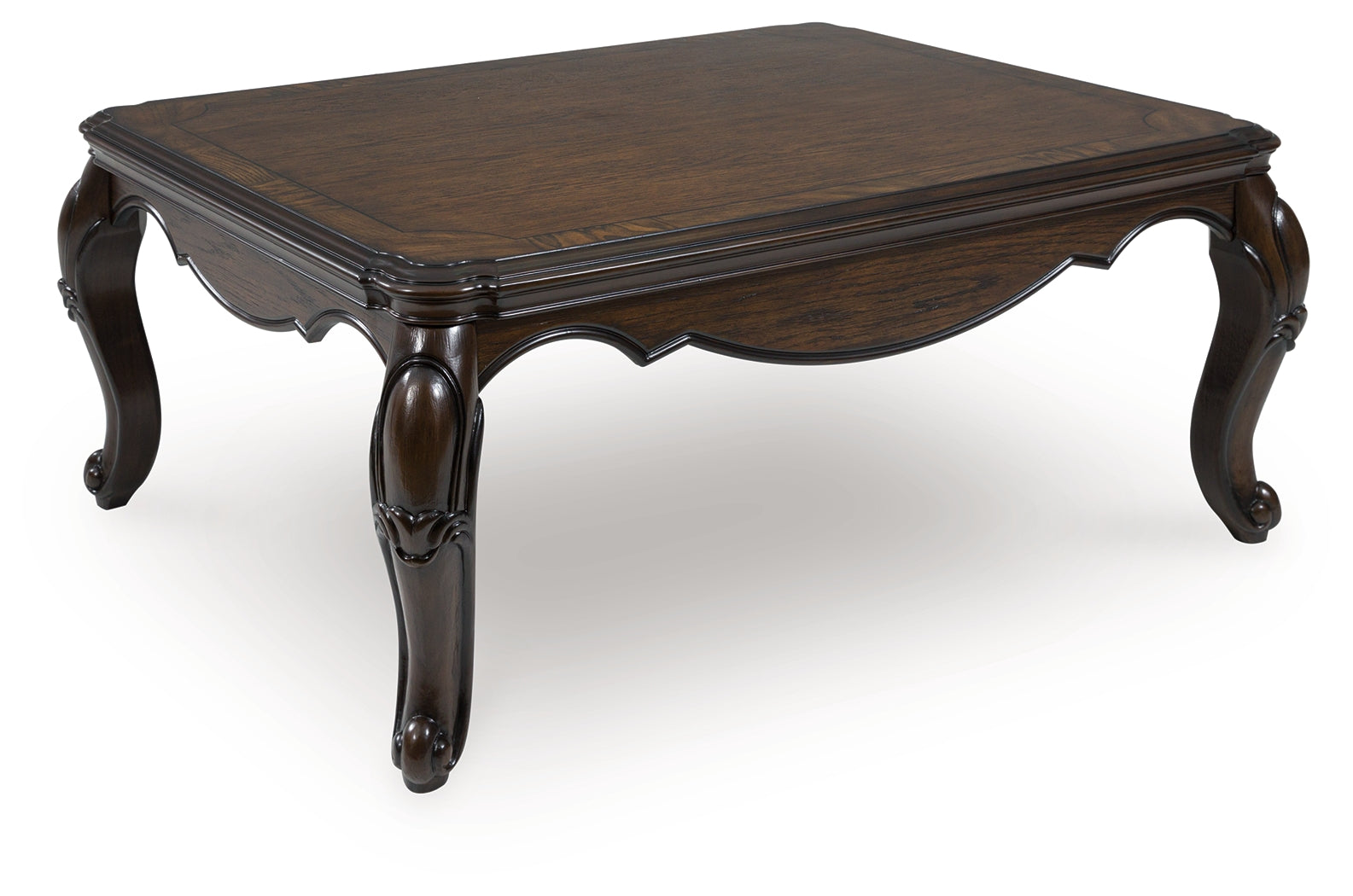 Maylee Dark Brown Coffee Table
