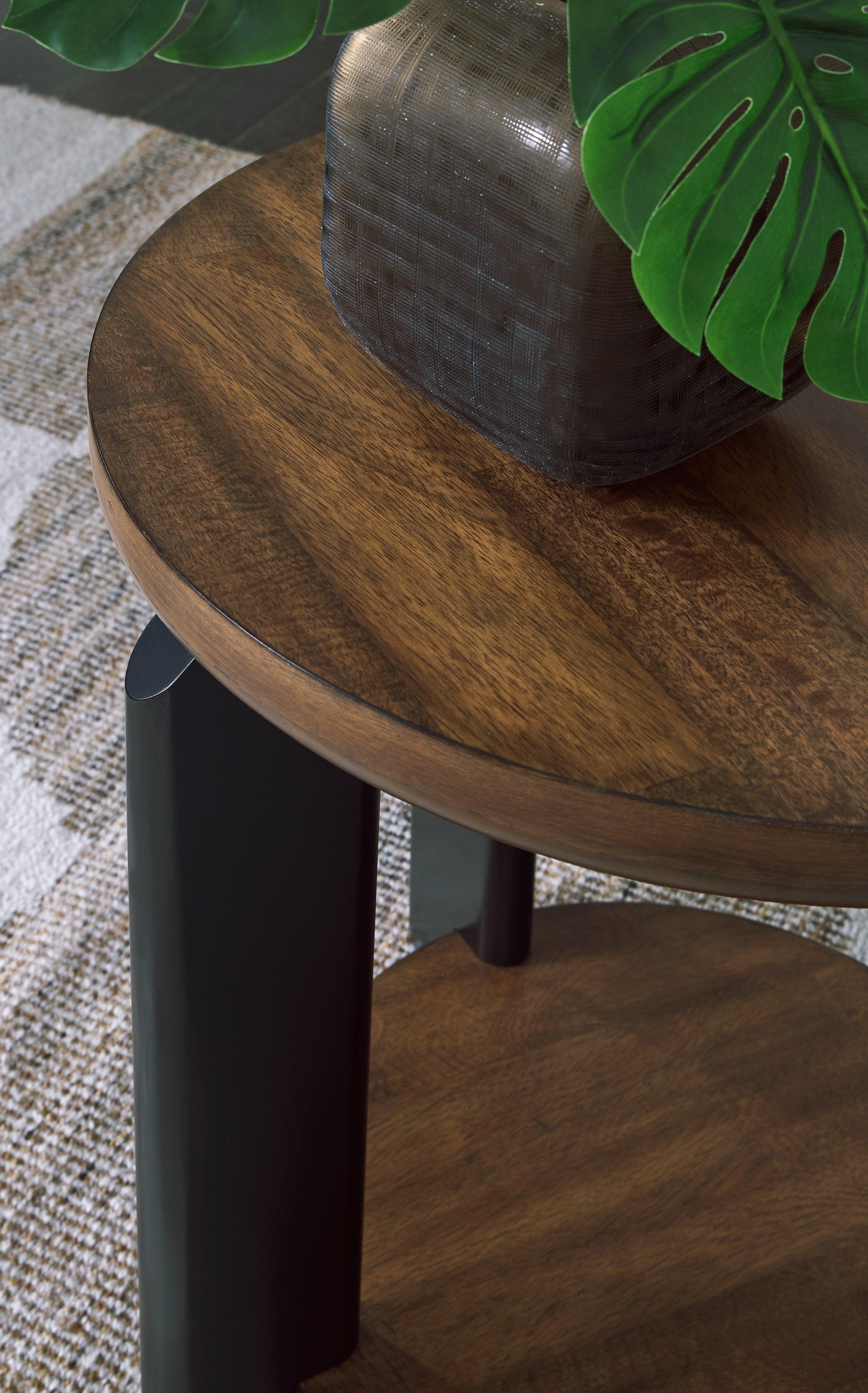 Kraeburn Brown/Black End Table