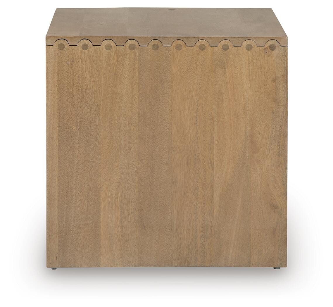 Ella Grove Rich Brown End Table view 4