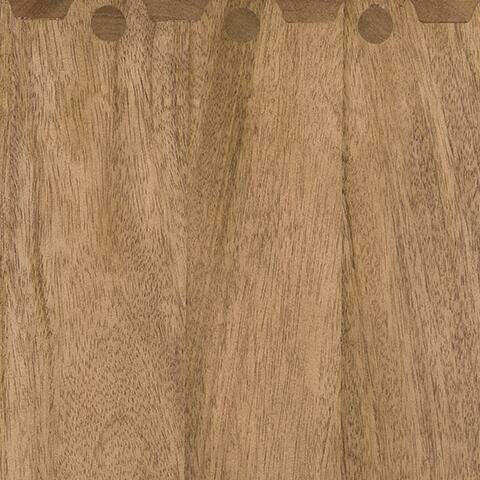 Ella Grove Rich Brown End Table finish detail