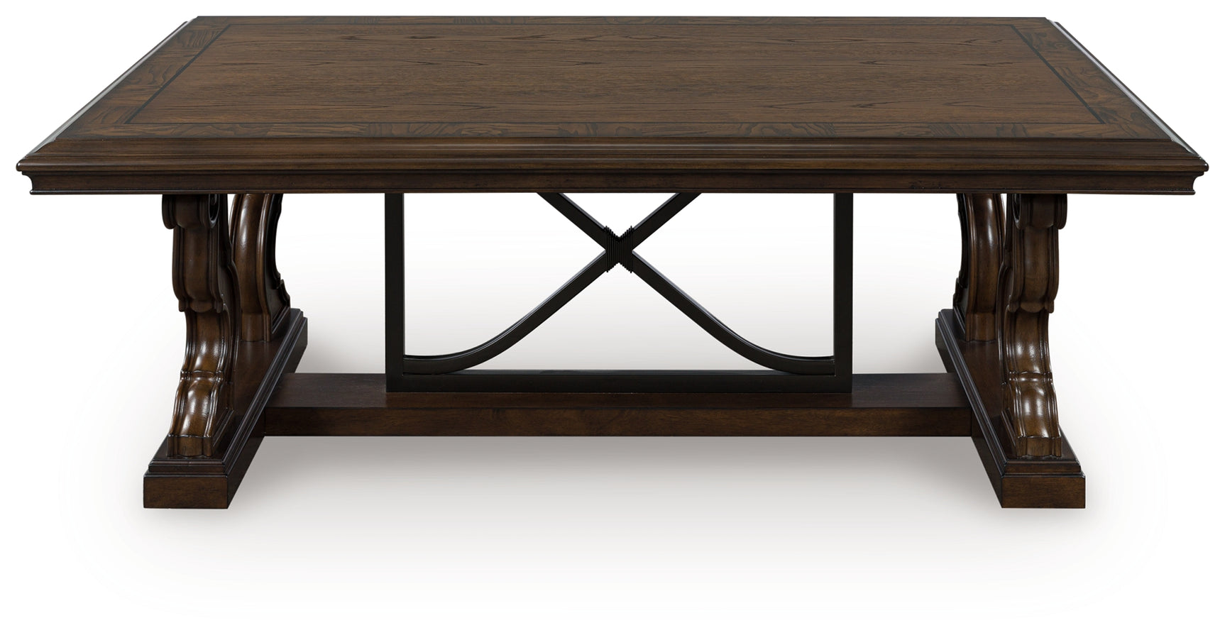 Maylee Dark Brown Coffee Table