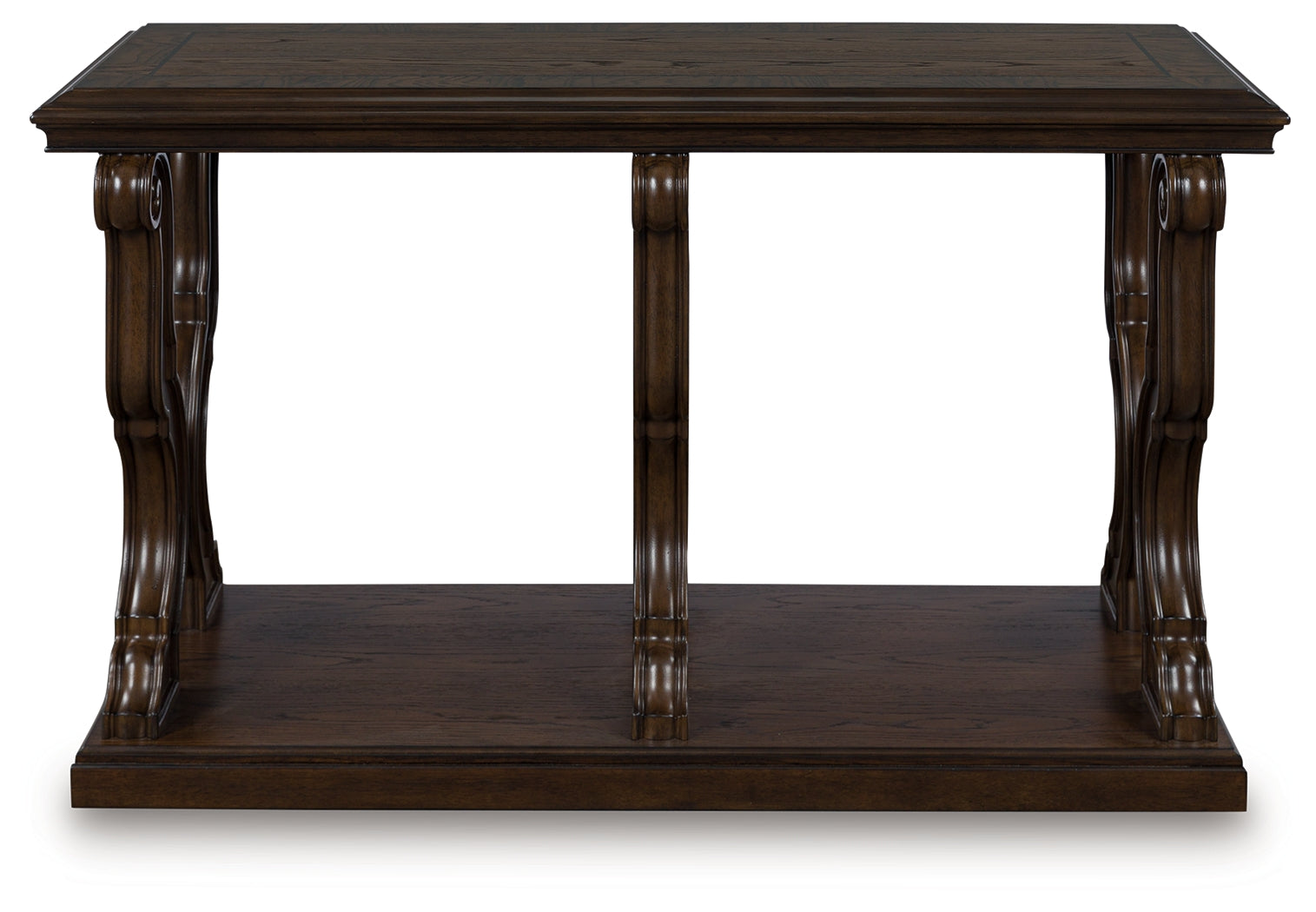 Maylee Dark Brown Sofa Table