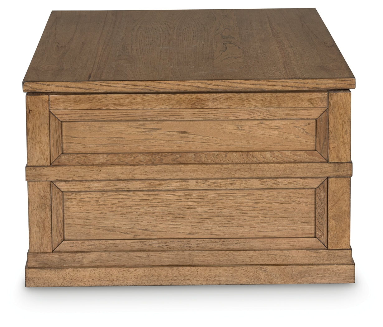 Sharlance Light Brown Coffee Table with 1 End Table