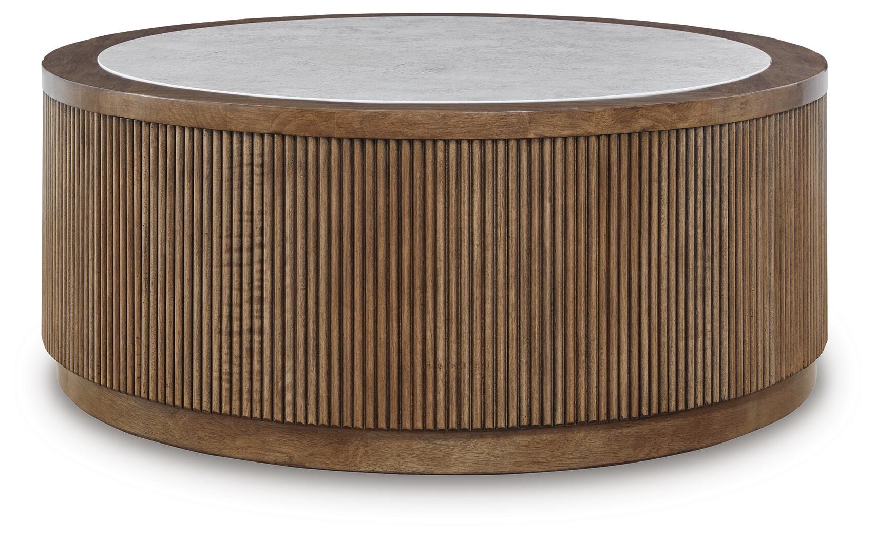 Hadonna Brown Coffee Table view 3