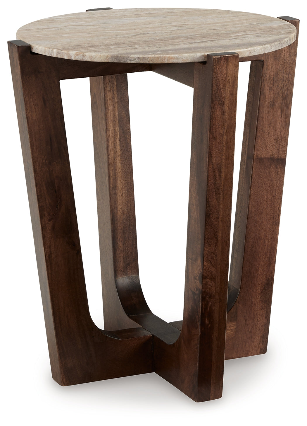 Tanidore Warm Brown Coffee Table with 2 End Tables