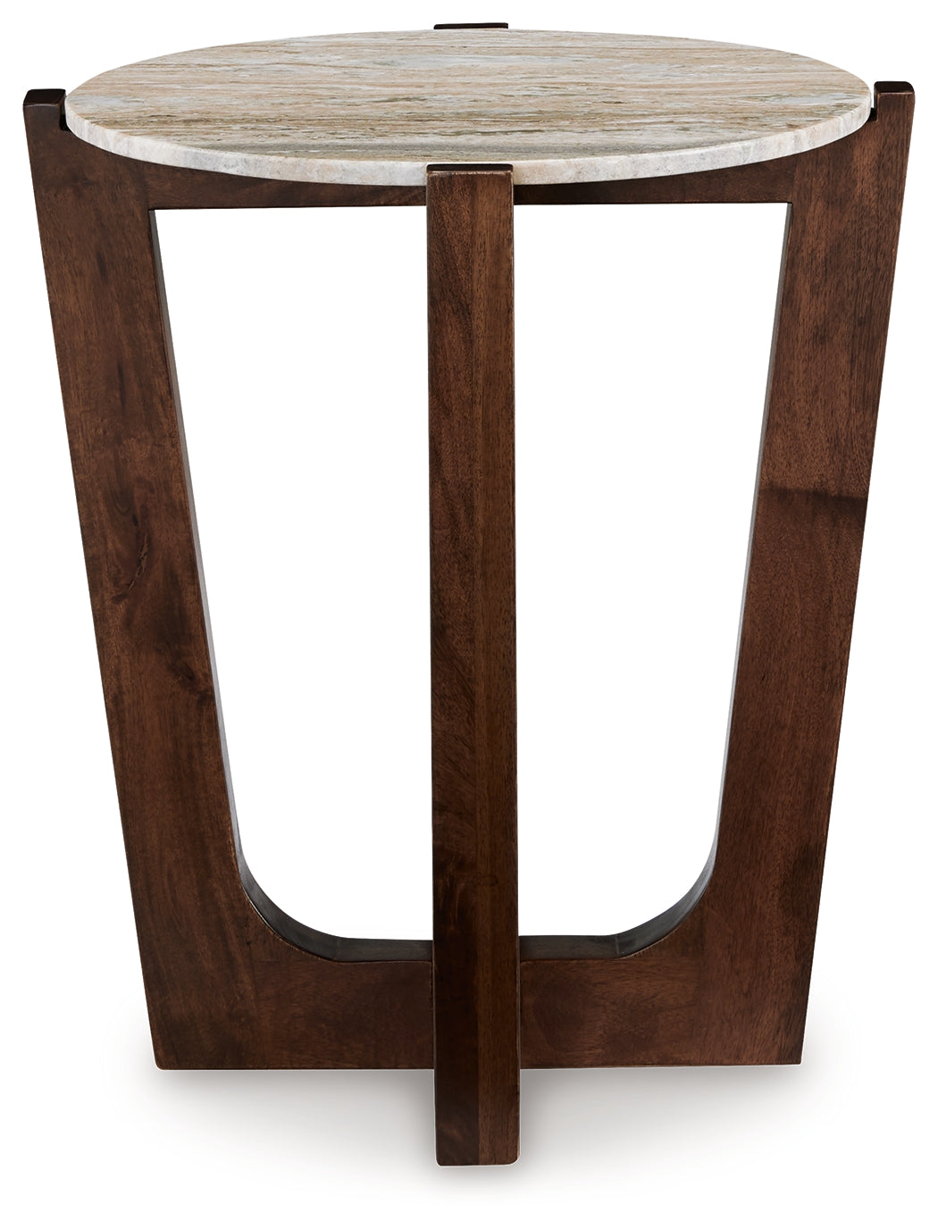 Tanidore Warm Brown Coffee Table with 2 End Tables