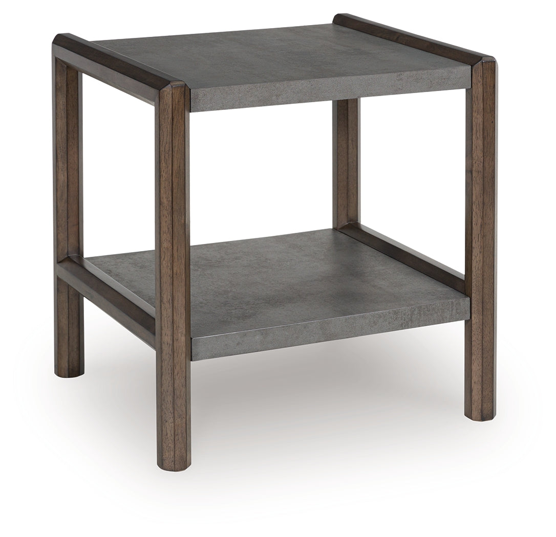 Kallenny Brown/Gray End Table