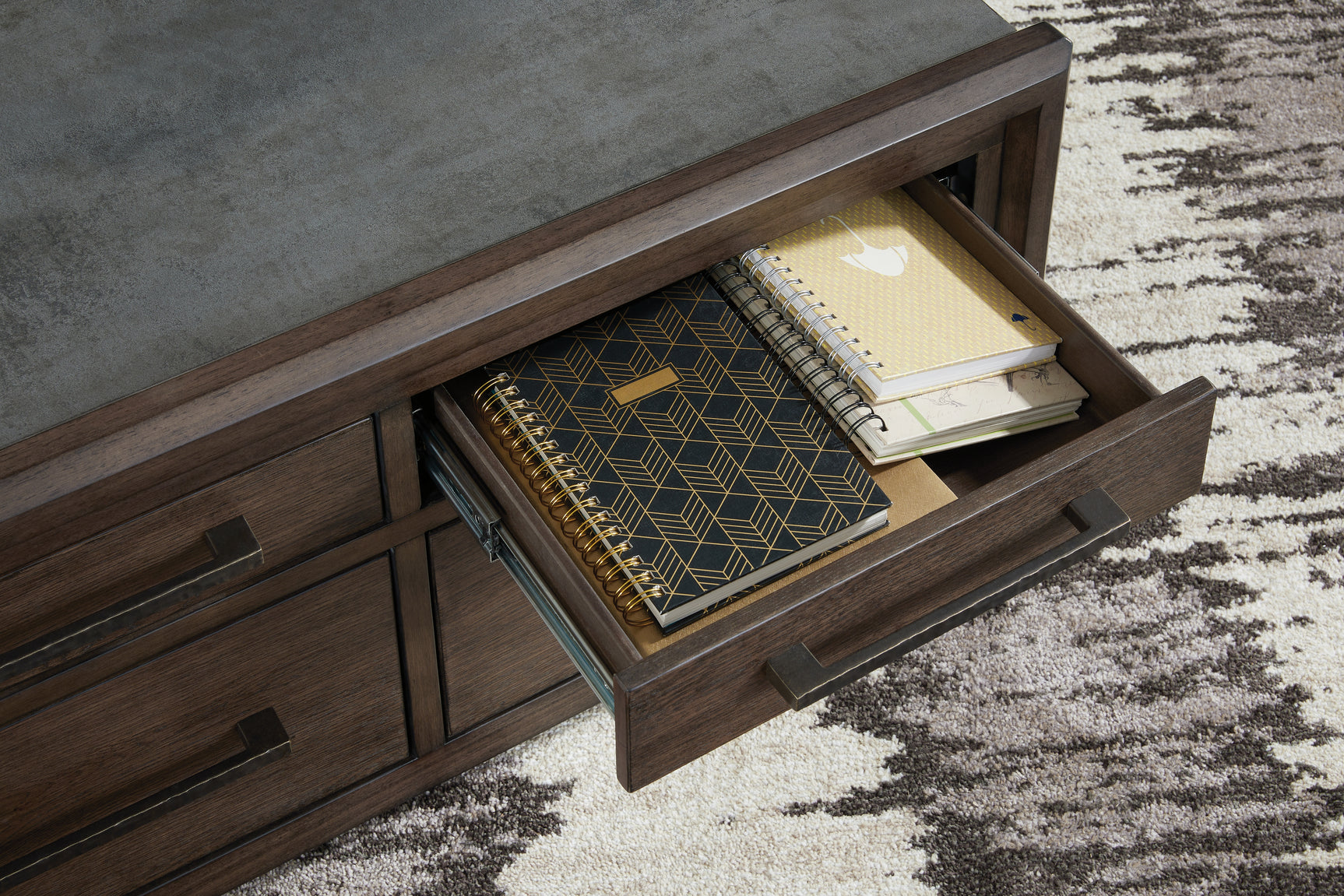 Kallenny Brown/Gray Coffee Table