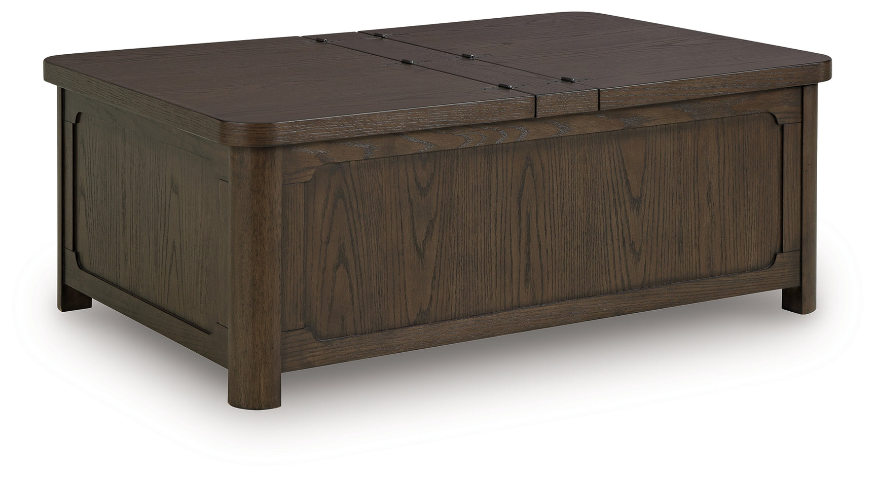 Breckington Dark Brown Coffee Table With Storage