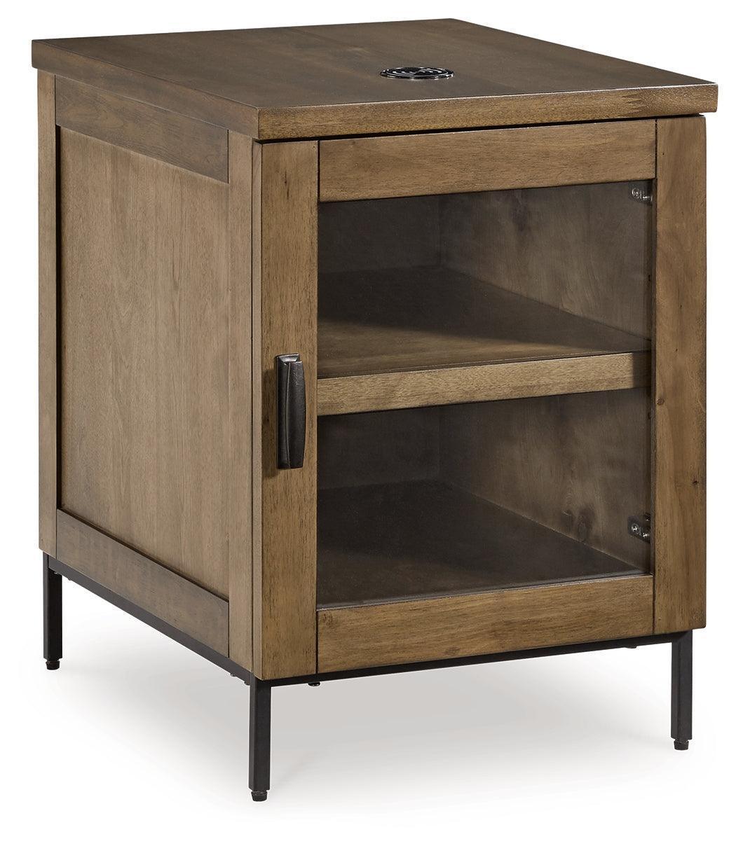 Torlanta Brown Coffee Table with 1 End Table