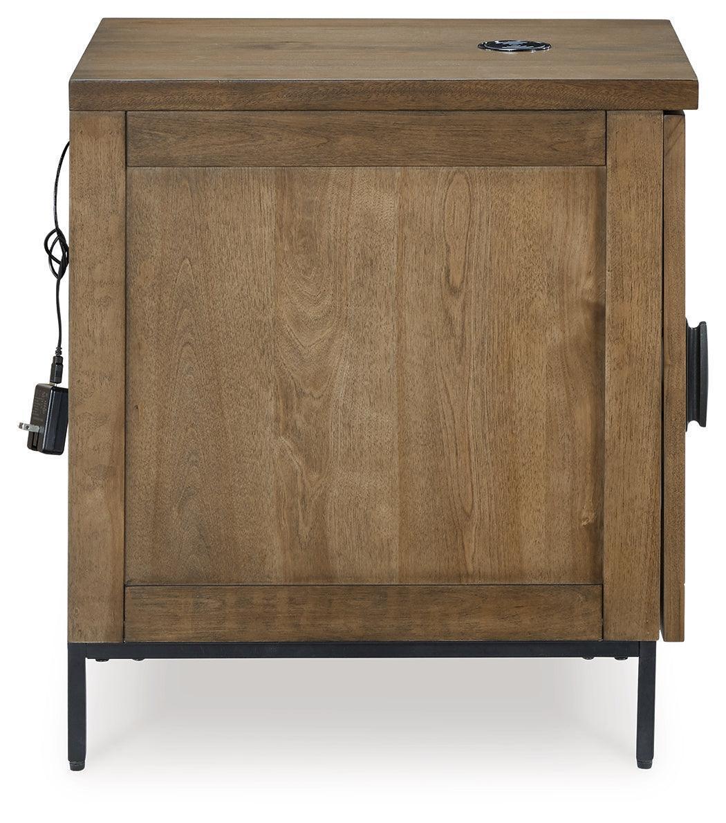 Torlanta Brown Coffee Table with 1 End Table