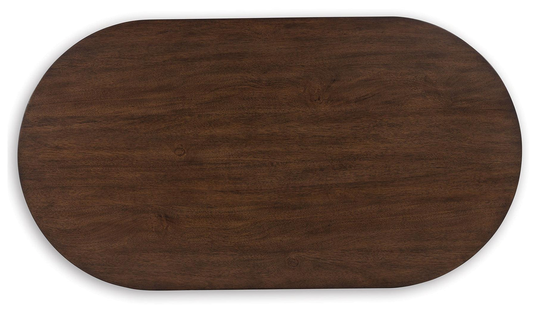 Korestone Dark Brown Coffee Table with 1 End Table